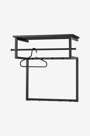 Spinder Design - Klädhängare Rizzoli Black Edition - Svart - Hatthyllor - Från Homeroom