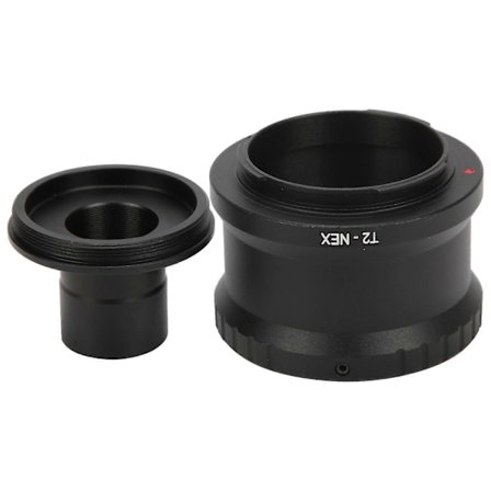 23.2mm Mikroskop T-Mount Forlengelsesrør T2 Mount Adapter Ring for Sony E-Mount Kameraer-WELLNGS