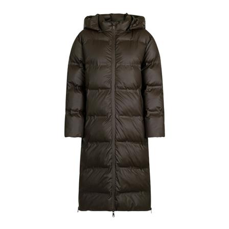 Neo Noir Down Coats Brun, Dame Parka, Størrelse: L