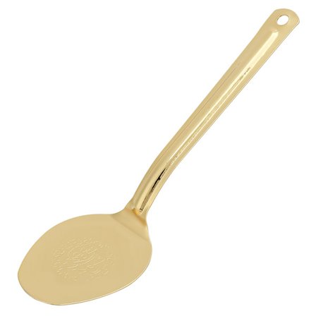 Tyylikäs Messinkinen Buddha Suitsuke Lusikka Palvonta Tarvike Suuri