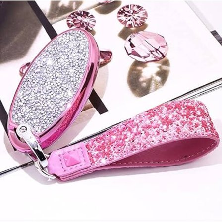 Smart Bilnøkkel Skall kompatibel med Nissan Qashqai Juke X-Trail Micra Murano med Rosa