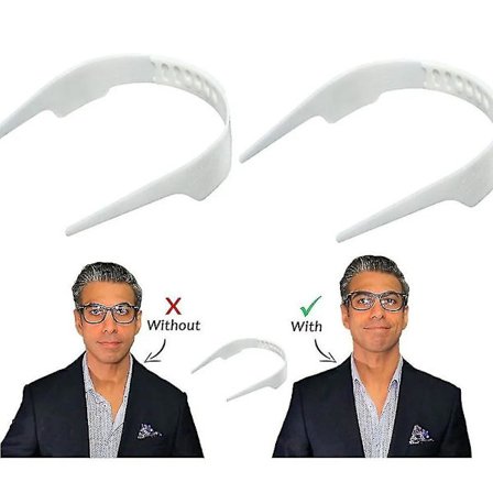 1 st justerbart skjortkragstöd formare T-shirt ståkrage formare antirullning fast formare kragstöd bunt kit Dropship