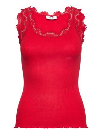 Rwbliss Sl Top Tops T-shirts & Tops Sleeveless Red Rosemunde