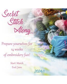 Secret Stitch Along 2024-Aida-Lanarte