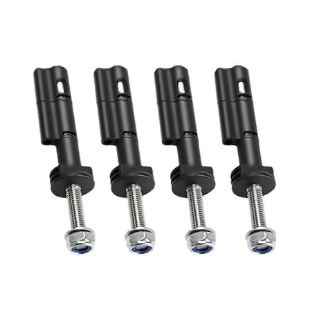 4 stk. monteringspinner for MaxTrax MKII gjenopprettings-/trekkhjelper som vist