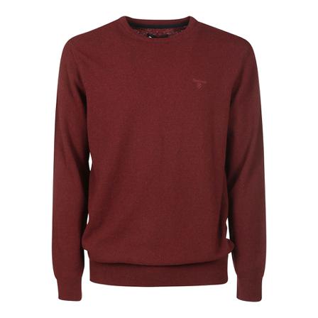Barbour, Round-neck Knitwear Rood, Heren, Maat:S