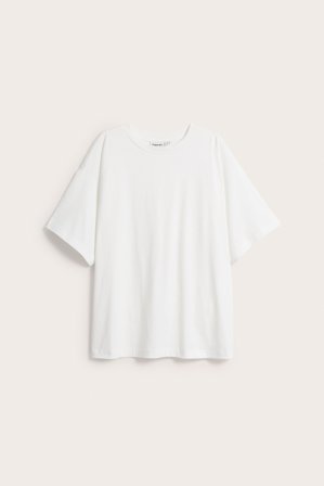 Kappahl | T-shirt oversize Offwhite L | Offwhite