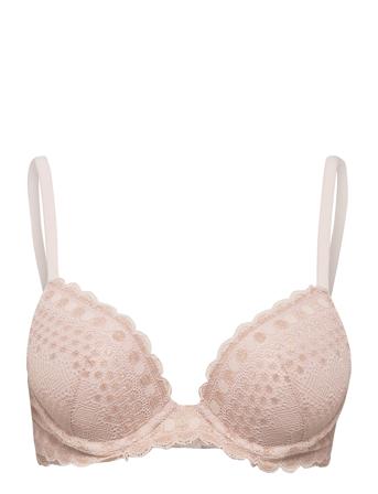 Cherie Cherie - N*2 Classique Lingerie Bras & Tops Push Up Bras Lyserød Etam