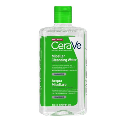 CERAVE Detergenti Acqua Micellare con 3 ceramidi essenziali 295ml - Acqua detergente viso