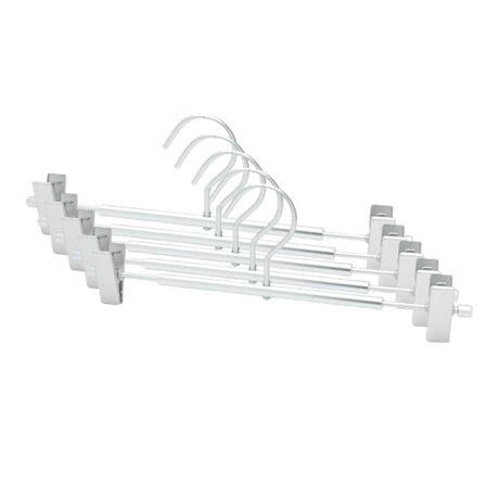 Byxhängare i aluminiumlegering med klämma Multifunktion Bärbar Inte lätt Rost & bleknar Anti-halkshängare för handdukar Klänning