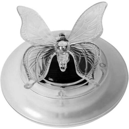 Flytande Ljus Lotus Ljus Vattentät Solcellslampa Spa Ljus Pool Damm Trädgård Fjäril Dekoration