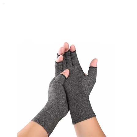 Pemtura Kompressio käsineet S - Harmaa