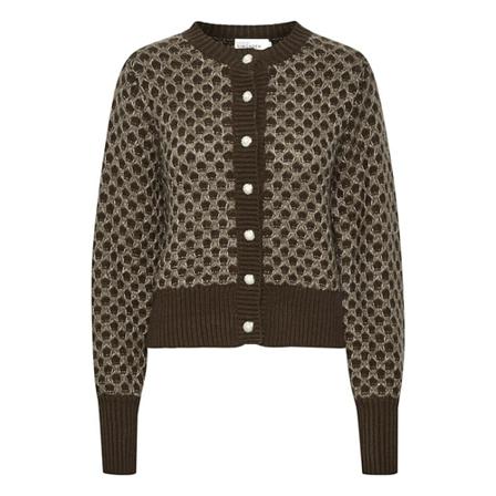 Karen by Simonsen Cardigans Brun, Dame