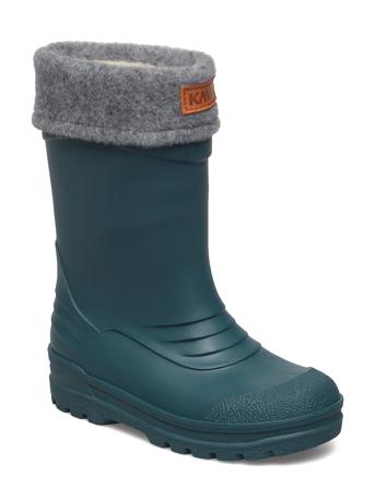 Gimo Wp Shoes Rubberboots High Rubberboots Lined Rubberboots Blå Kavat