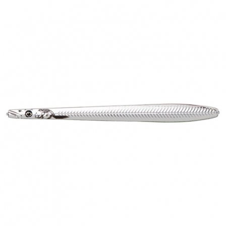 Savage Gear Line Thru Sandeel Nail 10cm 16g - Silver Plating