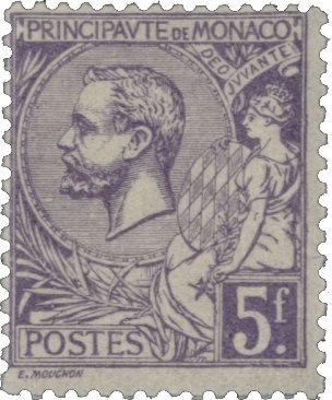 Monaco 1920-1921 - YT 46 - Postfrisk