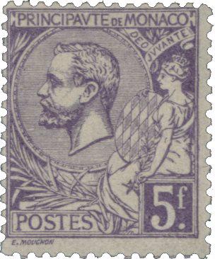 Monaco 1920-1921 - YT 46 - Postfrisk
