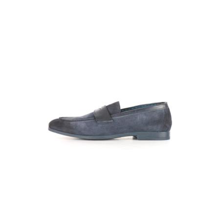 Doucal's Instappers , Blauw , Heren , Maat: 42 EU Instappers & Slip ons