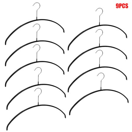Hängare med halkskydd Klädhängare Perfekt för klänningar Blusar och byxor Skjortor Slipsar Halsdukar och tröjor