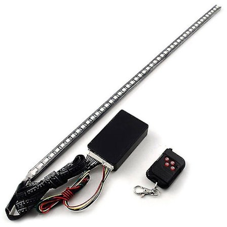 12V 5050 48-LED RGB LED Knight Rider Scanner Lyslist Bil SUV Lastebil 7-farget