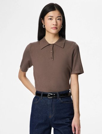 Pieces Pcestina Leather Jeans Belt Noos - Black - 85