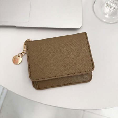 Korta plånböcker för kvinnor KHAKI