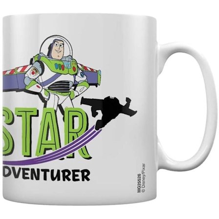 Toy Story 4 Star Explorer Mug En Storlek Grön/Ljus Lila/Vit
