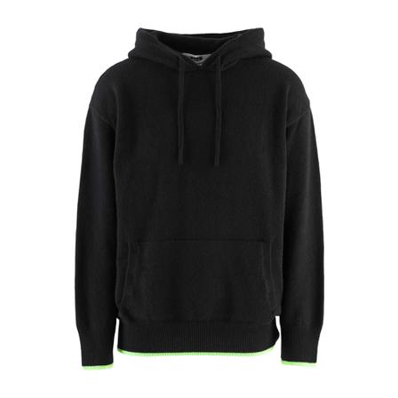 Msgm, Hoodies Zwart, Heren, Maat:L