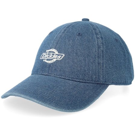 Dickies - Blu unconstructed Cappellino - Denim Classic Blue Dad Cap @ Hatstore