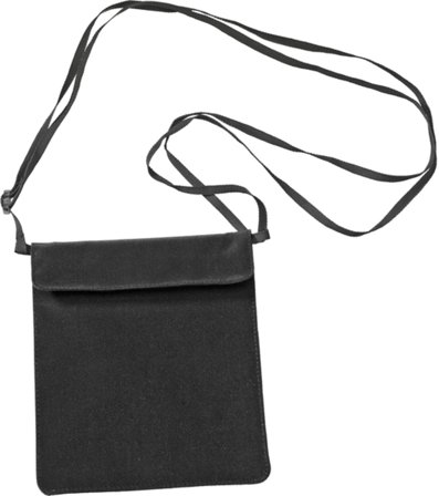 Cocoon Secret Passport Wallet Silk suojalaukku, musta