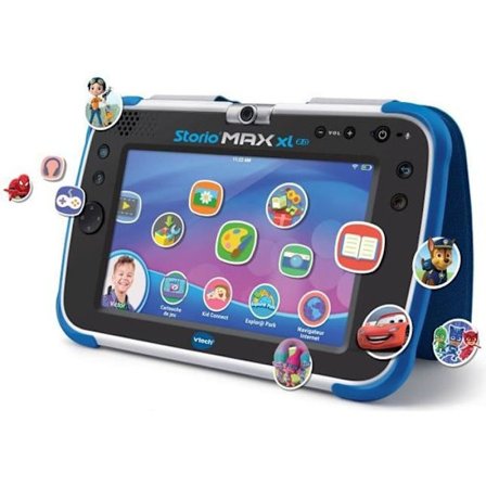 VTECH - Storio Max XL 2.0 7-konsolblå - 7 tums pedagogisk surfplatta