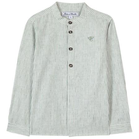 Striped Shirt Green