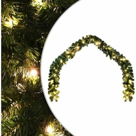 vidaXL 10 m LED Julgirlang