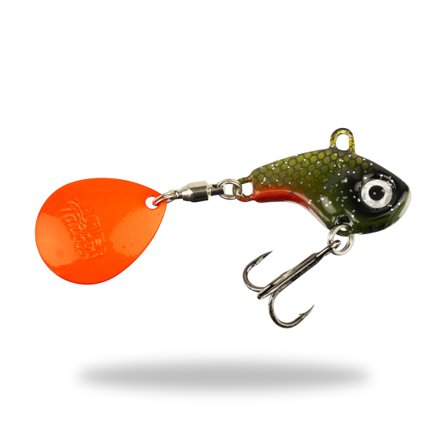 Scout SpinTail 10g - Motoroil Hottail UV