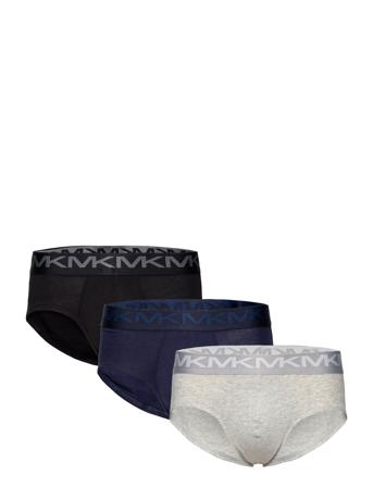 Sf Basic Lrb 3 Pack Underbukser Y-frontunderbukser Marineblå Michael Kors*Betinget Tilbud