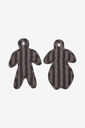 Svanefors - Kattilankannatin Ava 2-pack - Ruskea - Patalaput & pannunaluset - - Homeroom