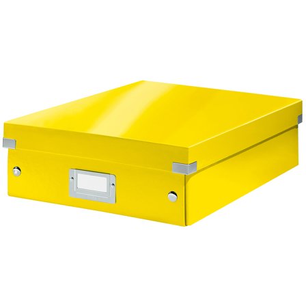 Leitz Boîte de classement Click&Store Medium Jaune
