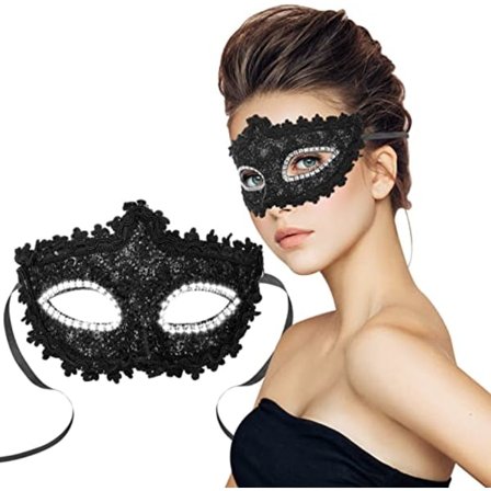 Lady Luck Venetiansk Maske for Menn, Halloween Fest Prom Venetiansk M