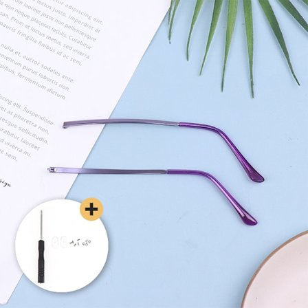 1Par solbriller Anti-Slip Universal Reparasjonsverktøy Brilledeler