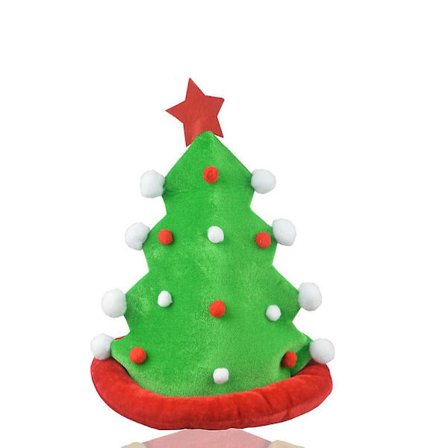 Jul Novelty Partyhattar Jul Dekorationer Clownhatt Fest Elfhatt för Jul Fest