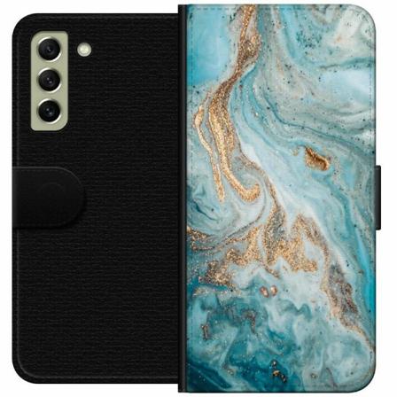 Samsung Galaxy S21 Fe 5g Plånboksfodral Magic Marble
