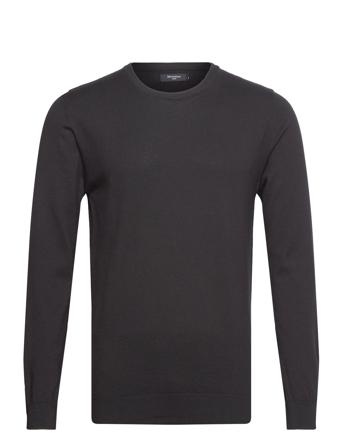Maj S Tops Knitwear Round Necks Black Matinique