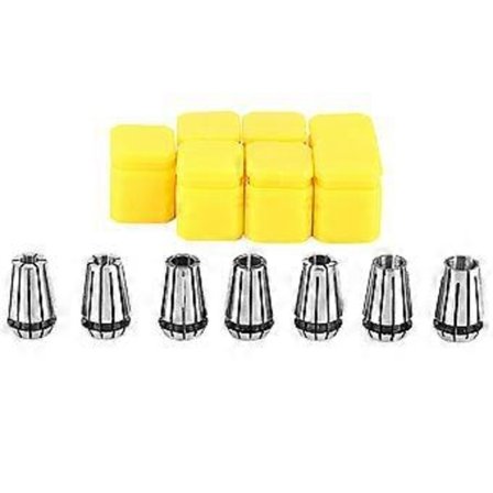 CNC Collet ER11 Sett for 1-7mm 65Mn Fjærstål Applikasjoner