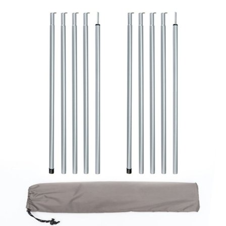 Telttakepit Markiisi Tukitanko HARMAA