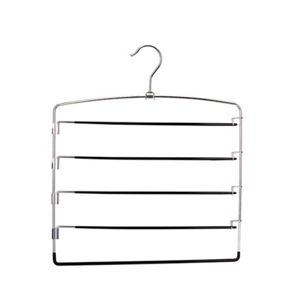 5-lagers jeanskrokar Halkfri Ingen deformation Svängarm Byxhängare för garderob & garderob Organizer