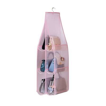 Garderobe Oppbevaringspose Skap Organizer PINK S