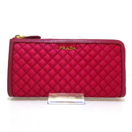 Prada Vintage Pre-owned Leather wallets Pink, Dame Vintage Accessories, Størrelse: ONE Size