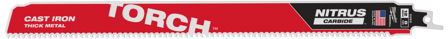 Milwaukee TCT TORCH NITRUS Tigersågblad 8T, 1 st 300 mm, Såga