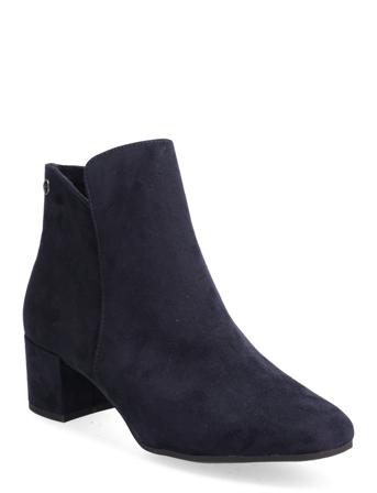 Woms Boots Shoes Boots Ankle Boots Ankle Boot - Heel Navy Tamaris