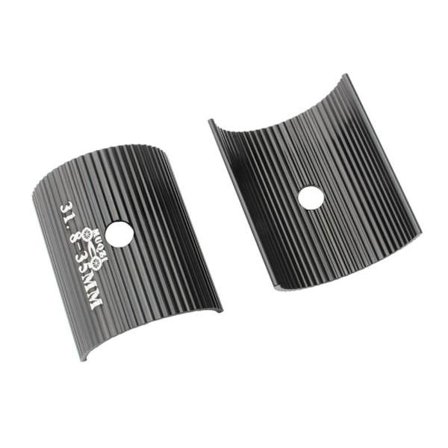 Konvertering av sykkelstyre Sykkelavstandsstykke KONVERTERING SVART